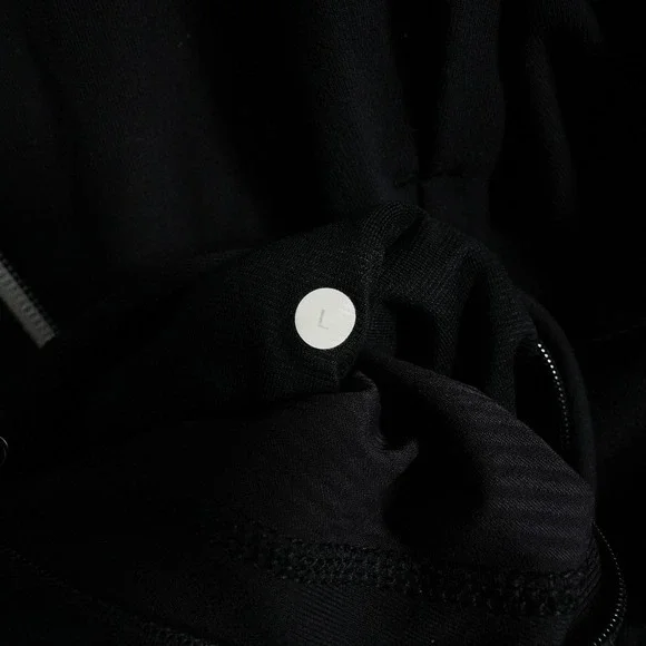 Lululemon PrePost Full Zip Workout Jacket Black Athleisure Reflective Mens Large - Picture 3 of 9